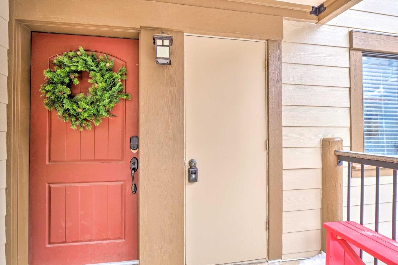 Central Breckenridge Condo With Hot Tub Walk To Ski Extérieur photo