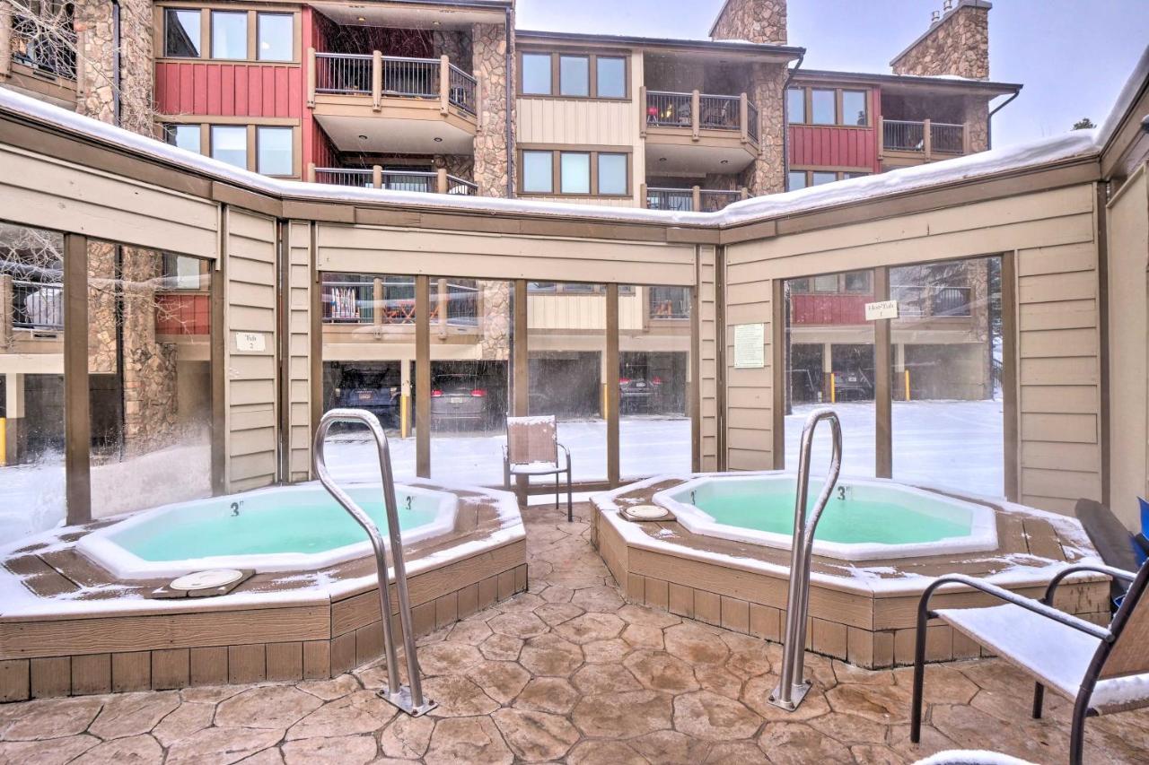 Central Breckenridge Condo With Hot Tub Walk To Ski Extérieur photo
