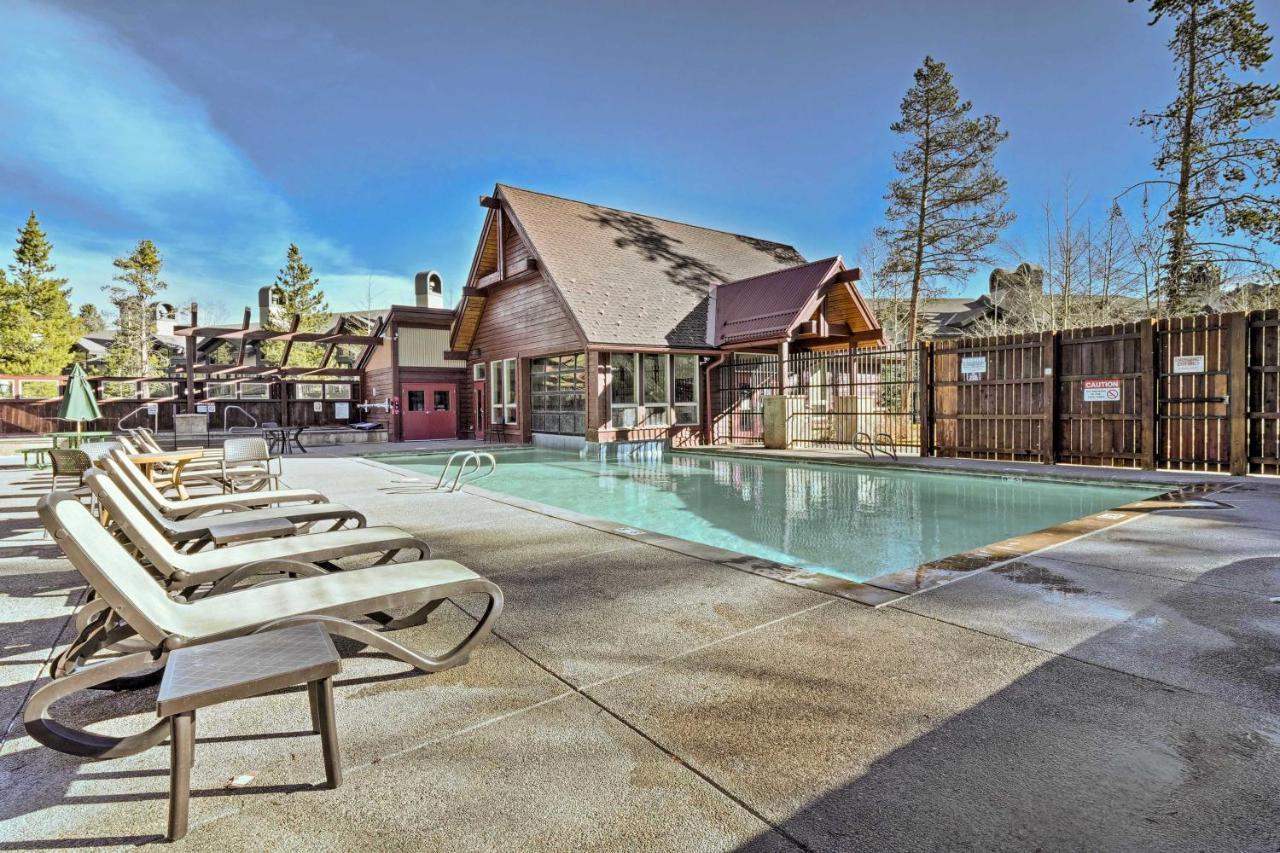 Central Breckenridge Condo With Hot Tub Walk To Ski Extérieur photo